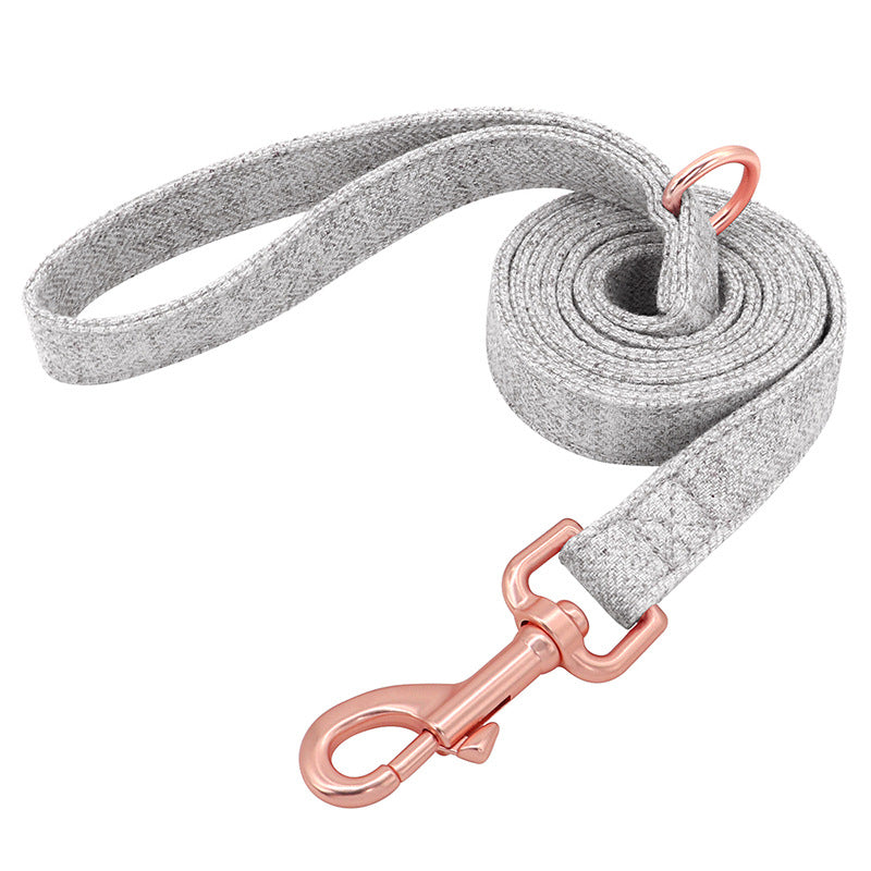 Gravure de collier pour chien de compagnie Collier anti-perte Golden Retriever Chien moyen et grand Teddy Laisse de collier pour petit chien