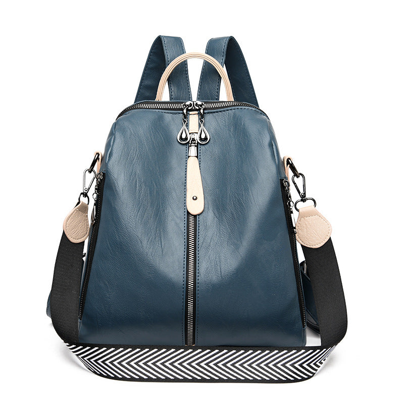 Nouveaux sacs à dos pour femmes Sac à dos en cuir souple Tendance