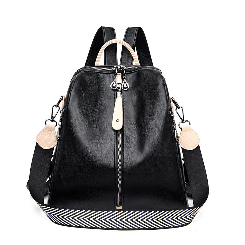Nouveaux sacs à dos pour femmes Sac à dos en cuir souple Tendance