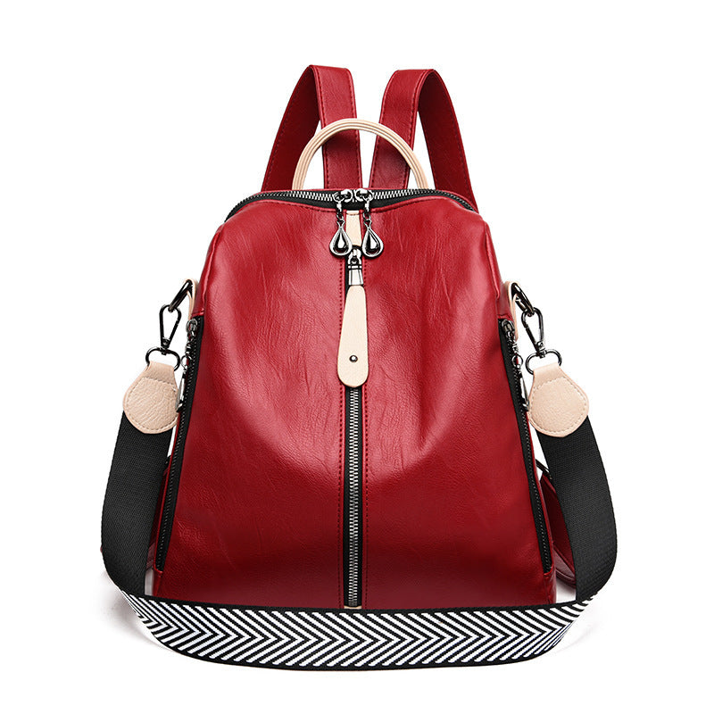 Nouveaux sacs à dos pour femmes Sac à dos en cuir souple Tendance