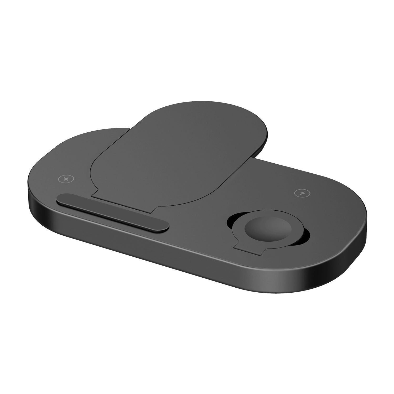The New 15W Multifunctional Three-In-One Wireless Charger Folding Stand Is Suitable For Mobile Phone Watch Headset
