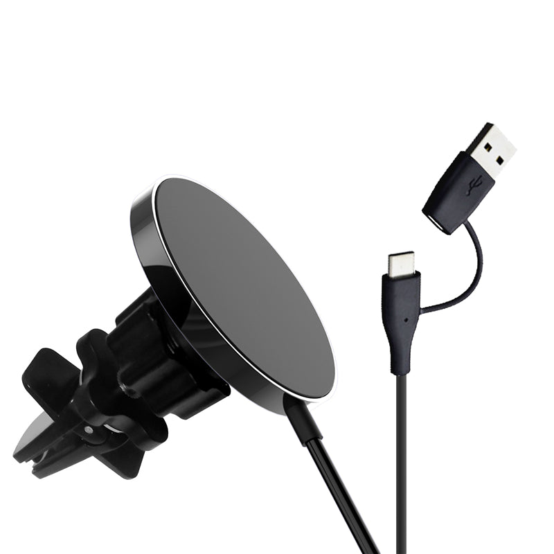 Chargeur magnétique sans fil de voiture 15W