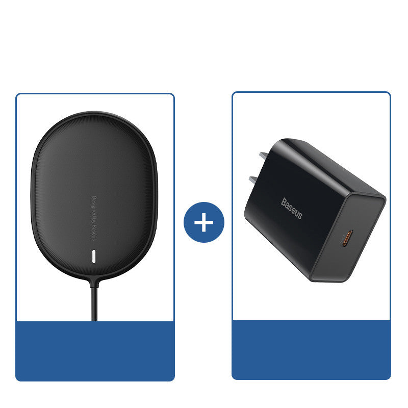Compatible with , Wireless Charger For Mobile Phone Mini Magnetic 15W Fast Charge
