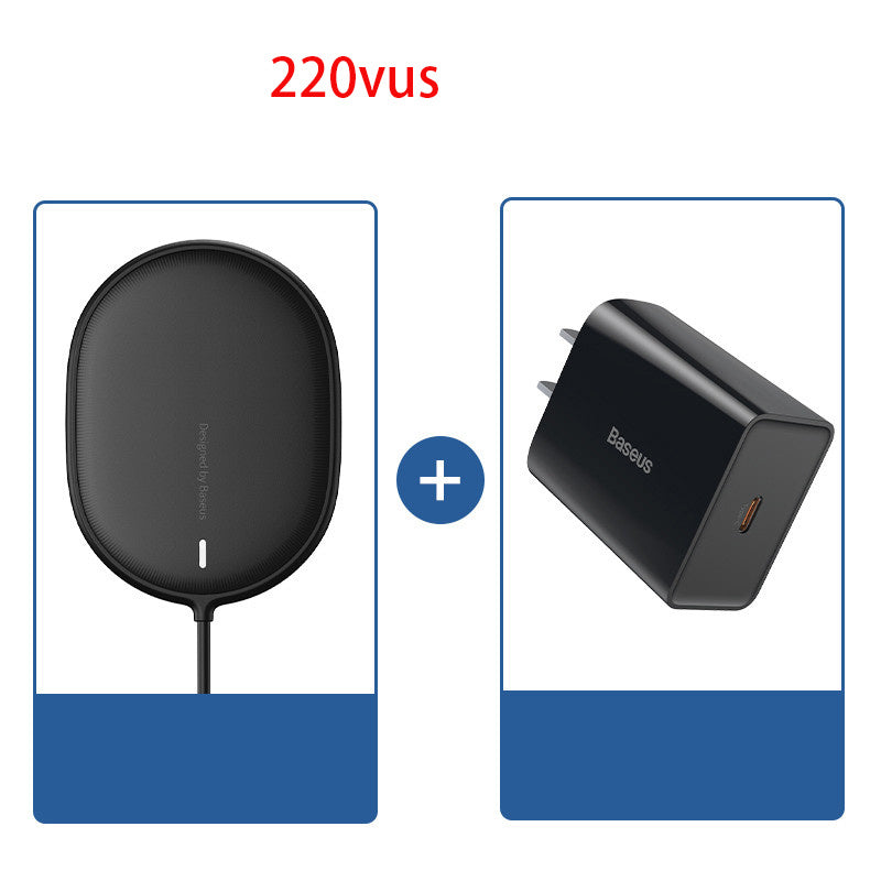 Compatible with , Wireless Charger For Mobile Phone Mini Magnetic 15W Fast Charge