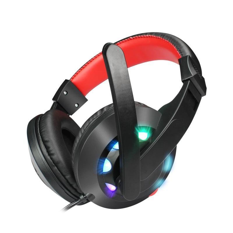 Casque filaire stéréo de jeu pour la musique