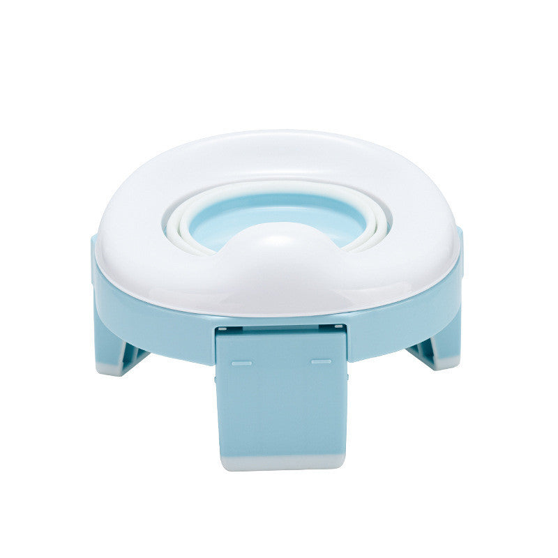 Portable In-Vehicle Travel Toilet With Removable And Washable Toilet