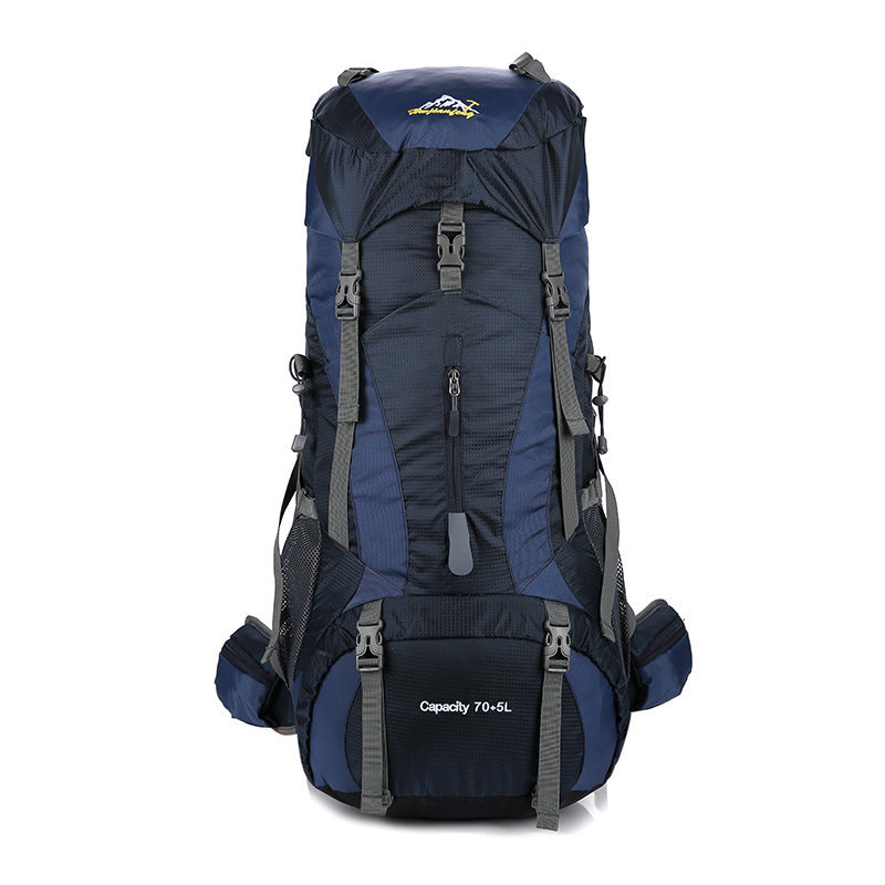 Sac à dos de camping d'extérieur professionnel pour l'alpinisme Grande capacité Loisirs
