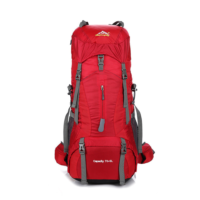 Sac à dos de camping d'extérieur professionnel pour l'alpinisme Grande capacité Loisirs