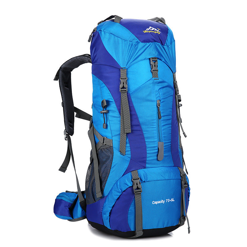 Sac à dos de camping d'extérieur professionnel pour l'alpinisme Grande capacité Loisirs
