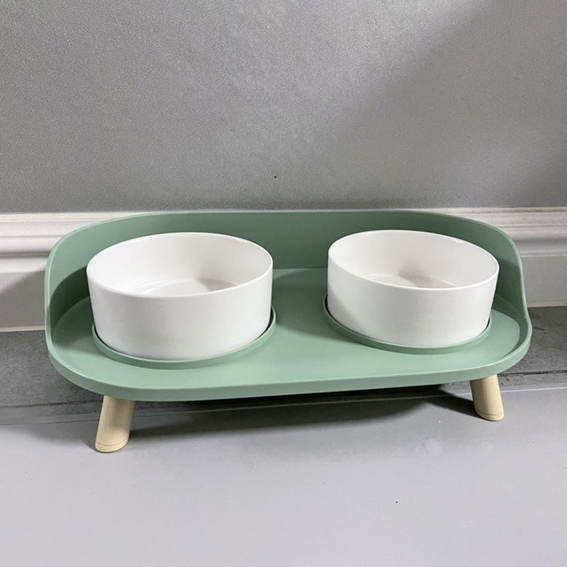 Gamelle en céramique pour chat, protège les vertèbres cervicales, double gamelle pour nourriture, gamelle pour chat, gamelle pour chien, produits pour animaux de compagnie