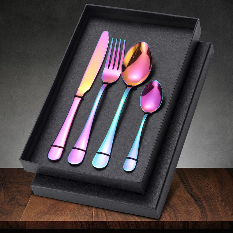 Creative Stainless Steel Western Tableware Set