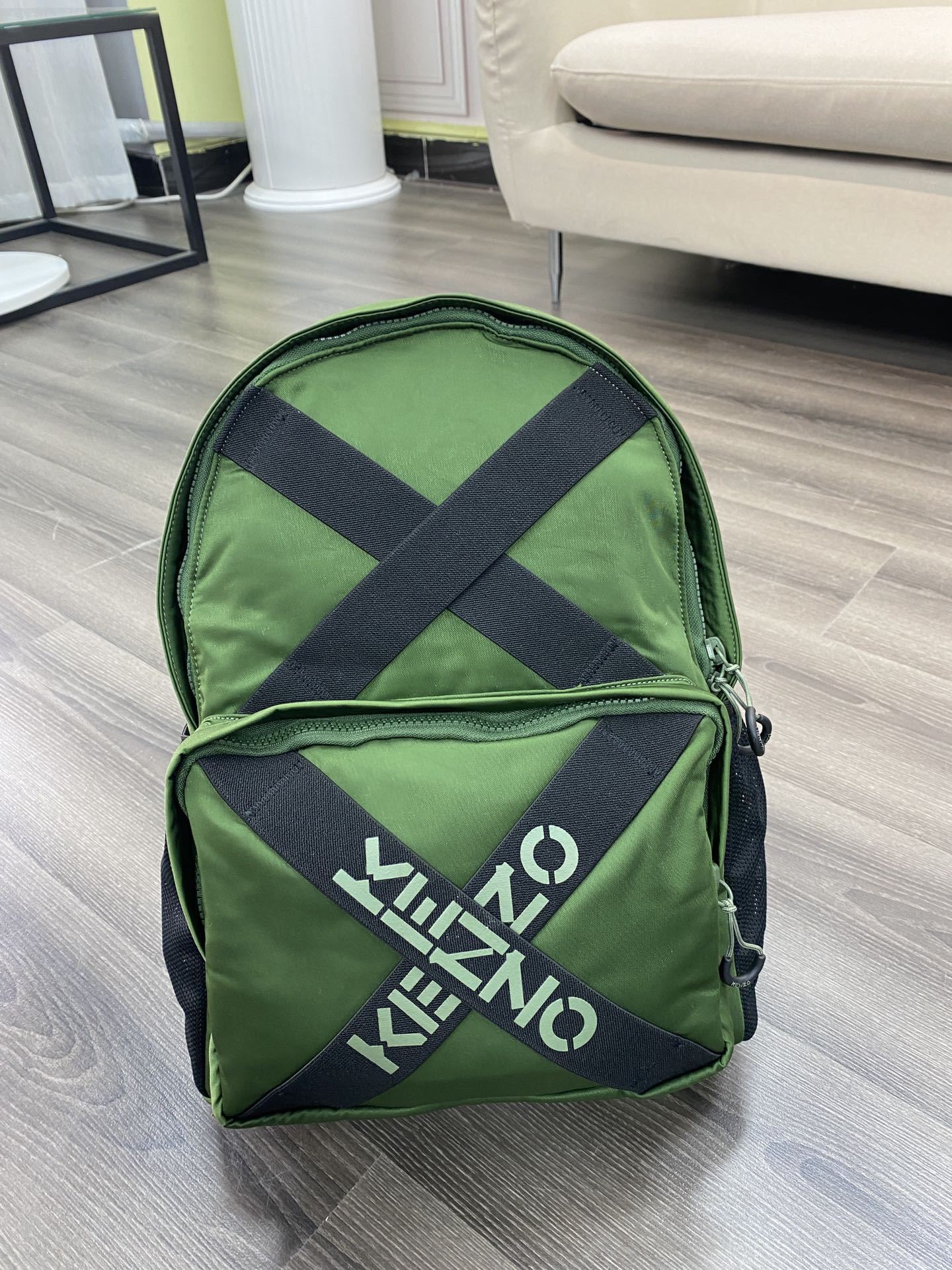 Nouveau sac à dos unisexe LOGO Lettre Croisée