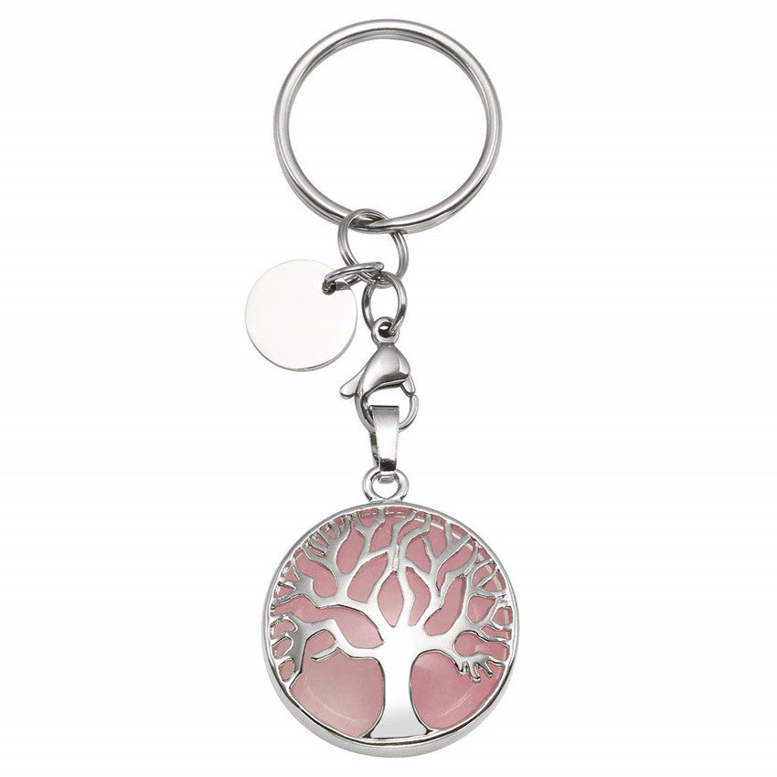 Pendentif Rond Arbre de Vie Creux