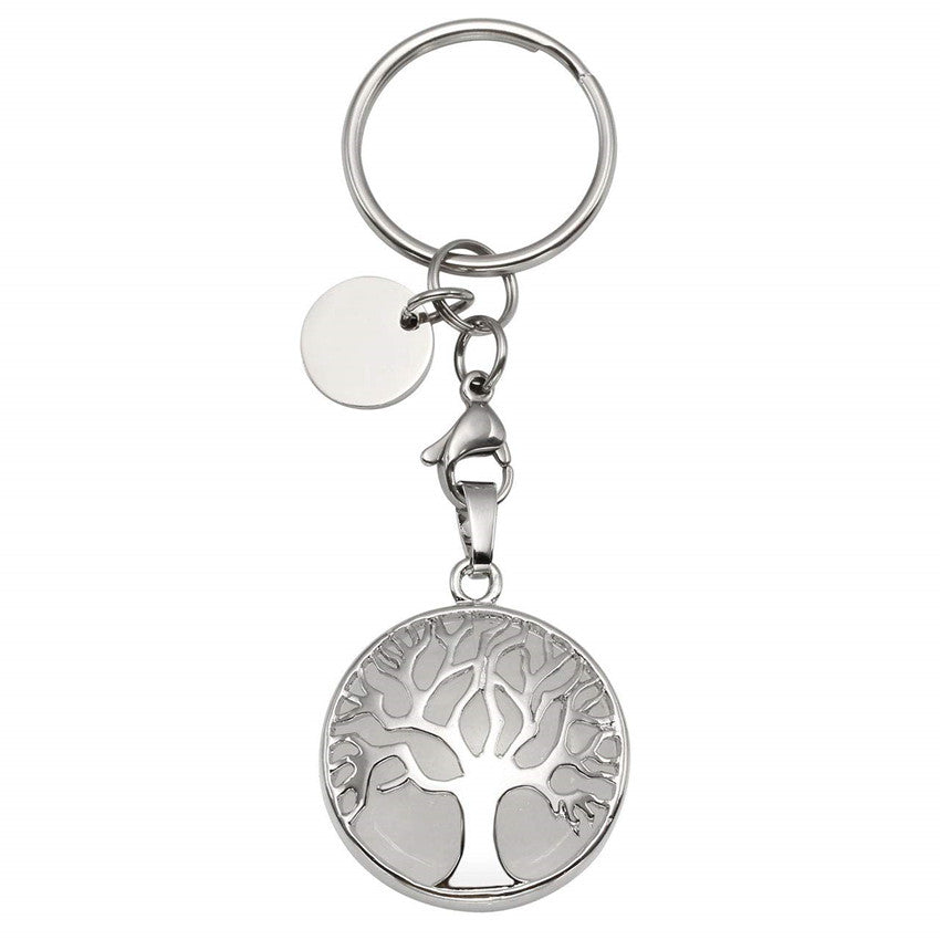 Pendentif Rond Arbre de Vie Creux