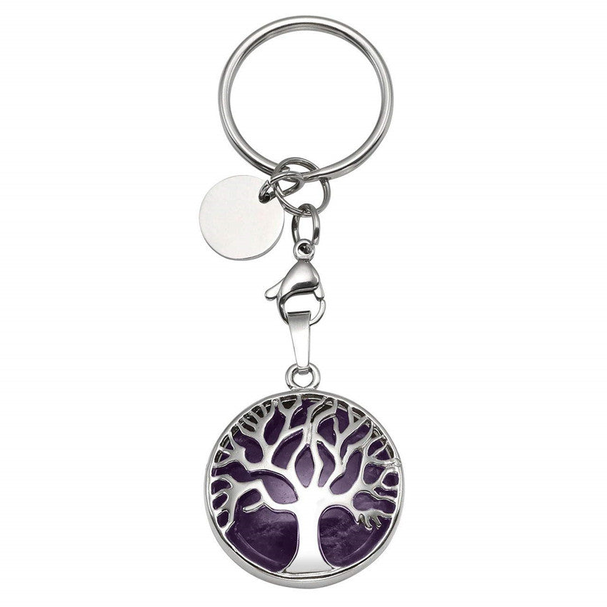 Pendentif Rond Arbre de Vie Creux