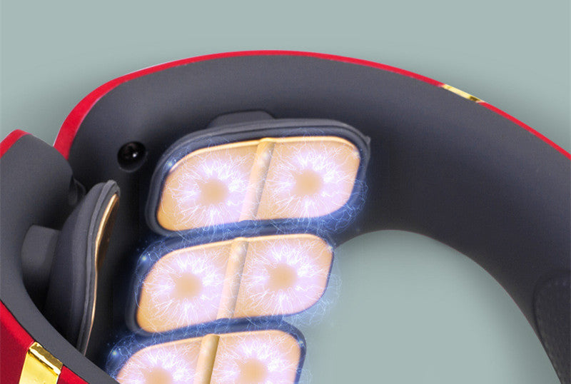 12 Head Cervical Vertebra Heating Massager