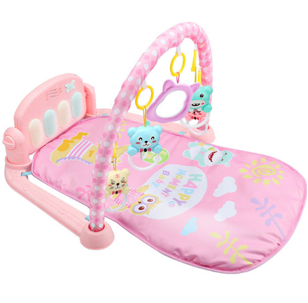 Cadre de remise en forme musical avec pédale de piano et hochet, jouet éducatif pour bébé