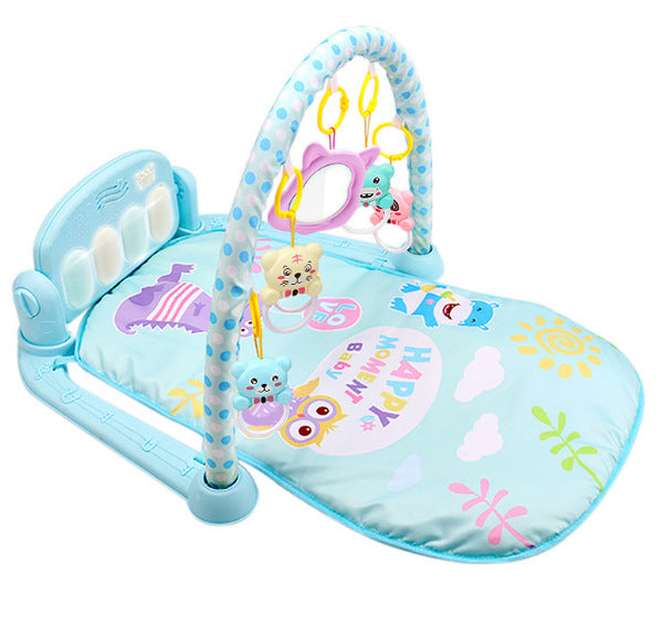 Cadre de remise en forme musical avec pédale de piano et hochet, jouet éducatif pour bébé