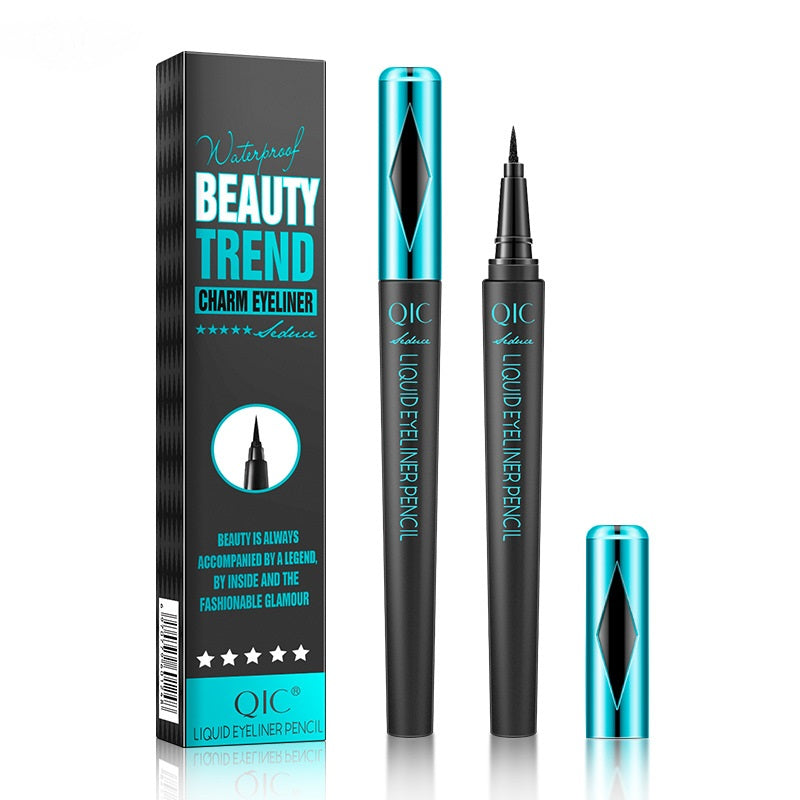 Le nouveau mascara Schtroumpf est waterproof et ne coule pas.