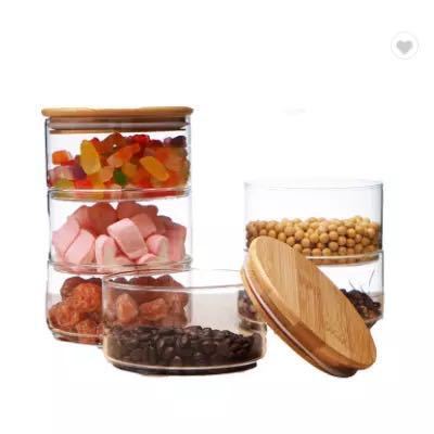 Combined Bamboo Lid Sealing For Glass Storage Tank