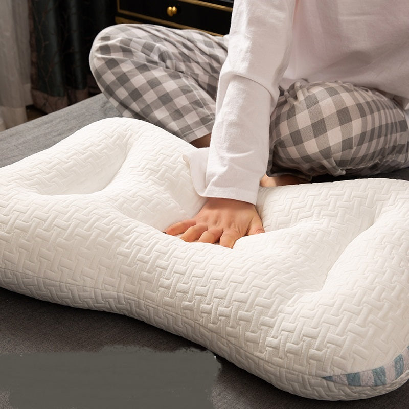Non-Collapsing And Non-Deformation Pillow With Pillowcase To Protect Cervical Spine