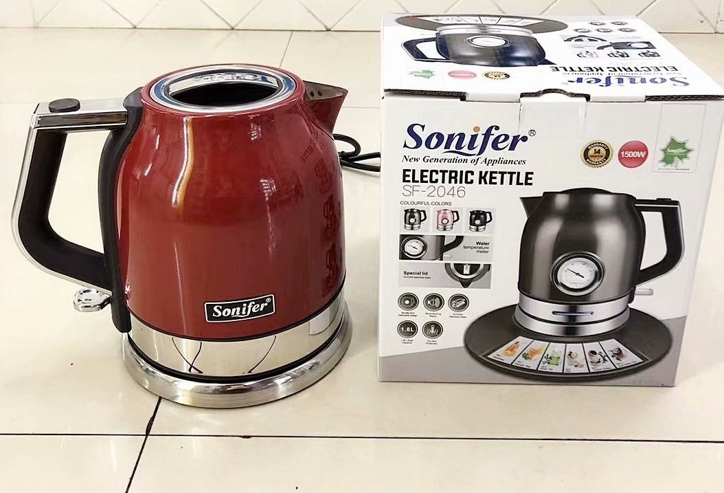 Accompanying Cup Transparent Blue Glass Kettle