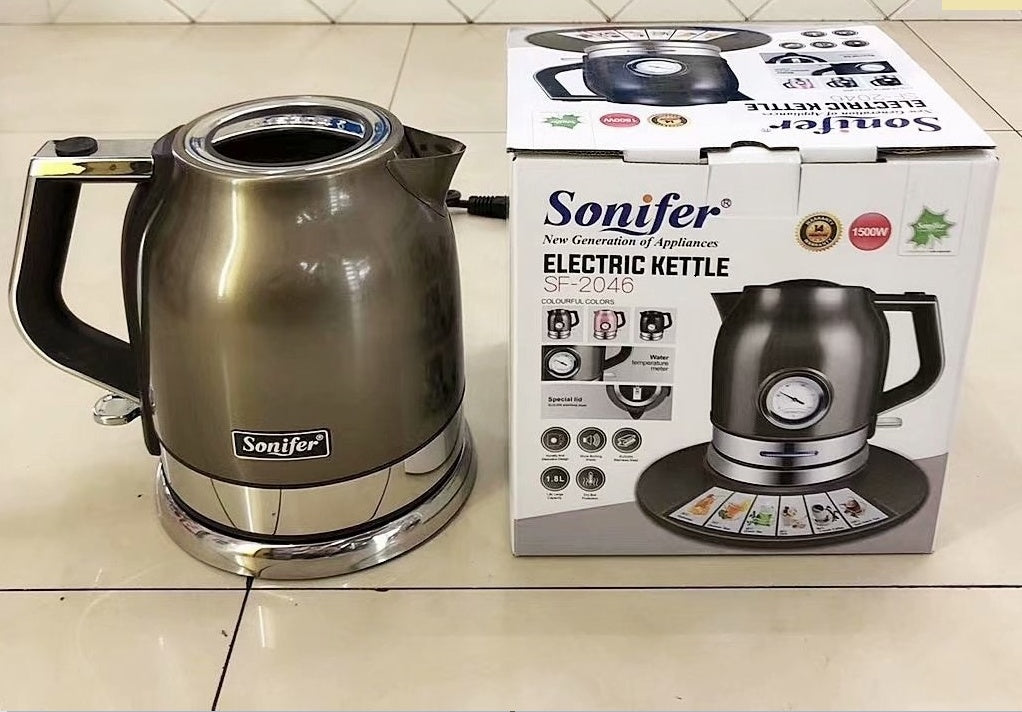 Accompanying Cup Transparent Blue Glass Kettle