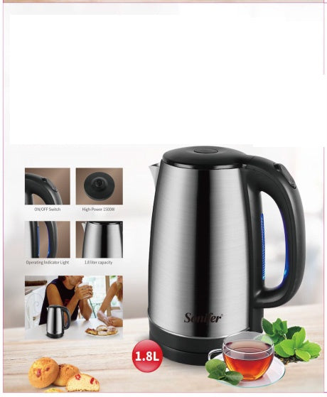 Accompanying Cup Transparent Blue Glass Kettle