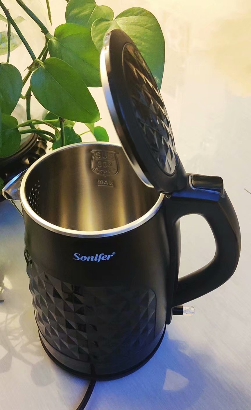 Accompanying Cup Transparent Blue Glass Kettle
