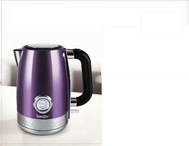 Accompanying Cup Transparent Blue Glass Kettle