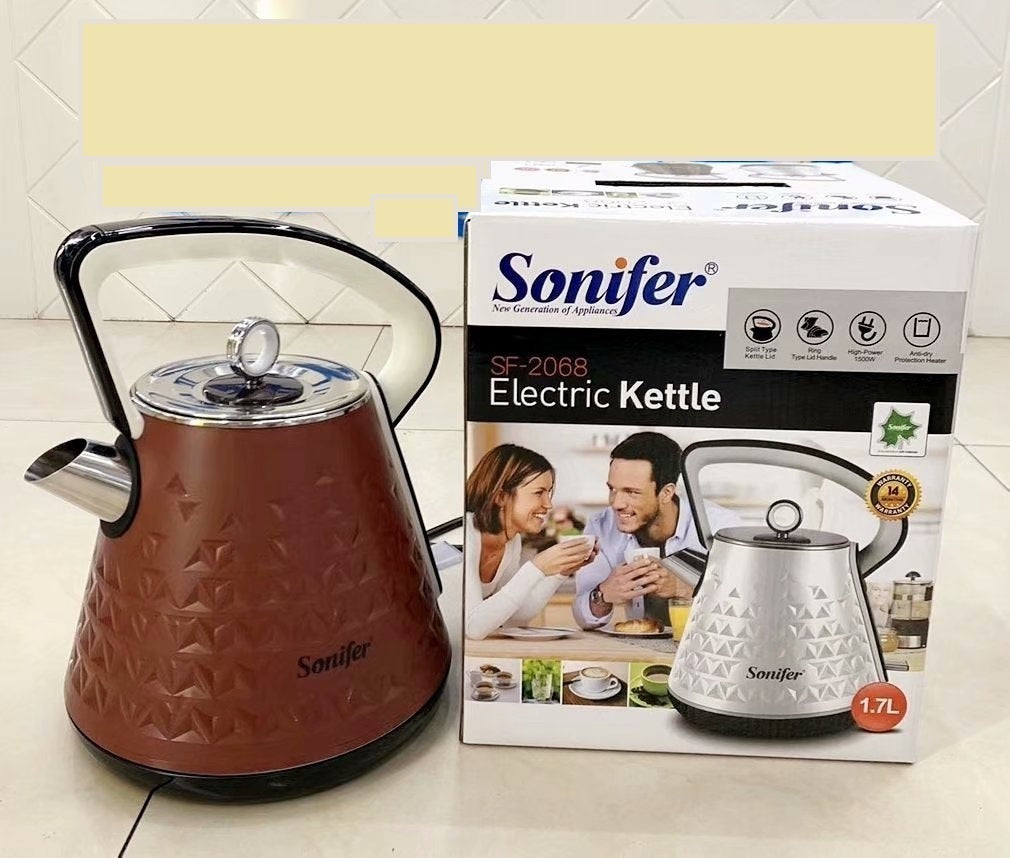 Accompanying Cup Transparent Blue Glass Kettle
