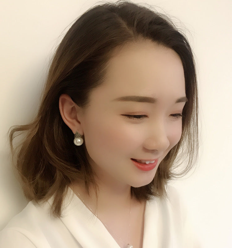 Lotus Fun Real 925 Sterling Silver Natural Mother Of Pearl Earrings Fine Jewelry Vintage Fashion Drop Earrings For Women Brincos