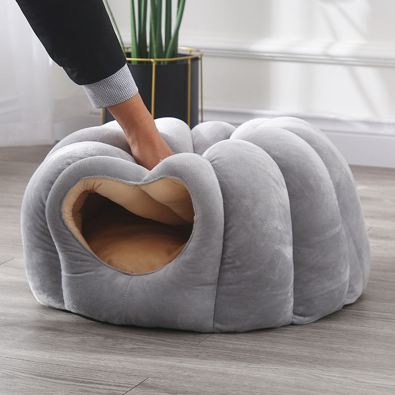 Deep Sleep Large Removable And Washable Pumpkin Cat Litter