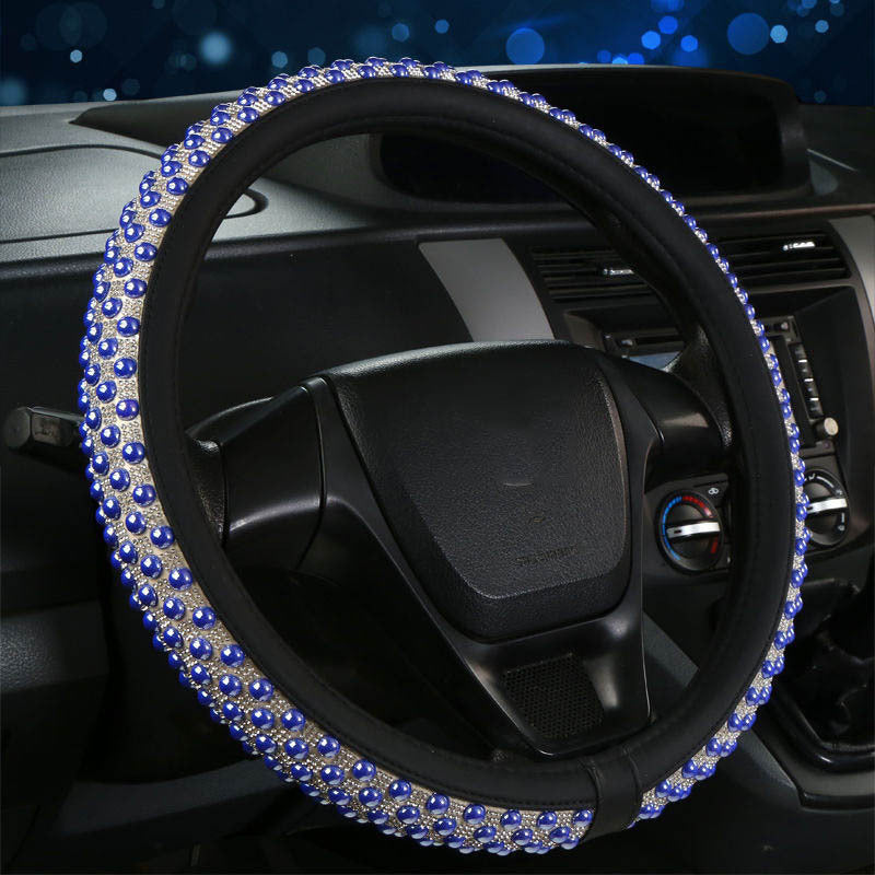 Creative Diamond Car Steering Wheel Set