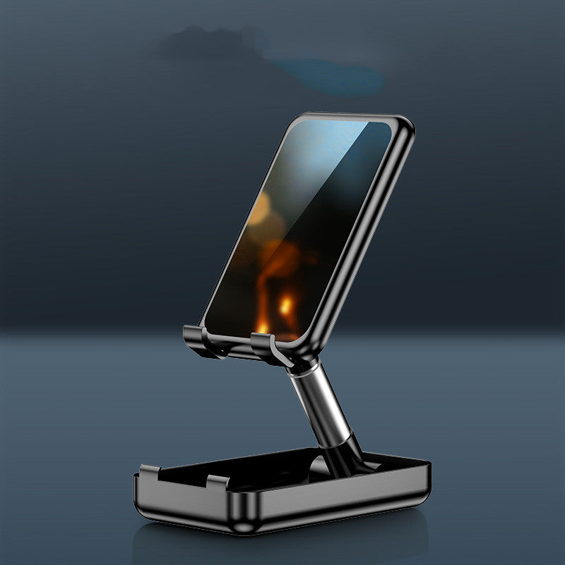 Support de bureau en métal, support de téléphone portable et de tablette, rétractable