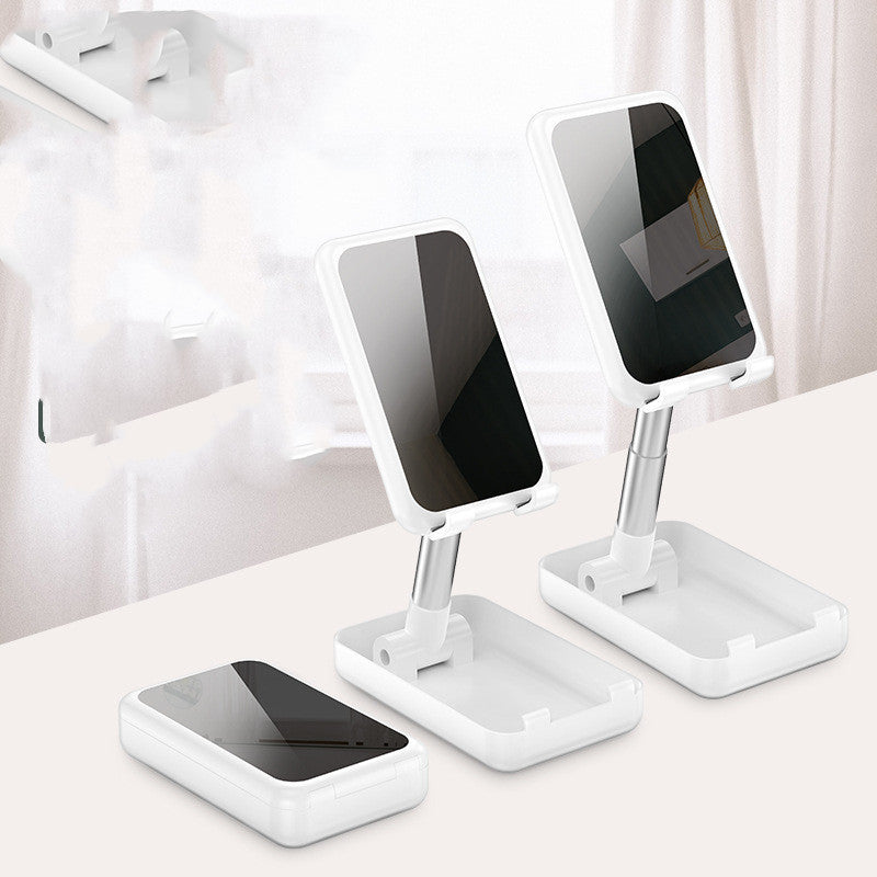 Support de bureau en métal, support de téléphone portable et de tablette, rétractable