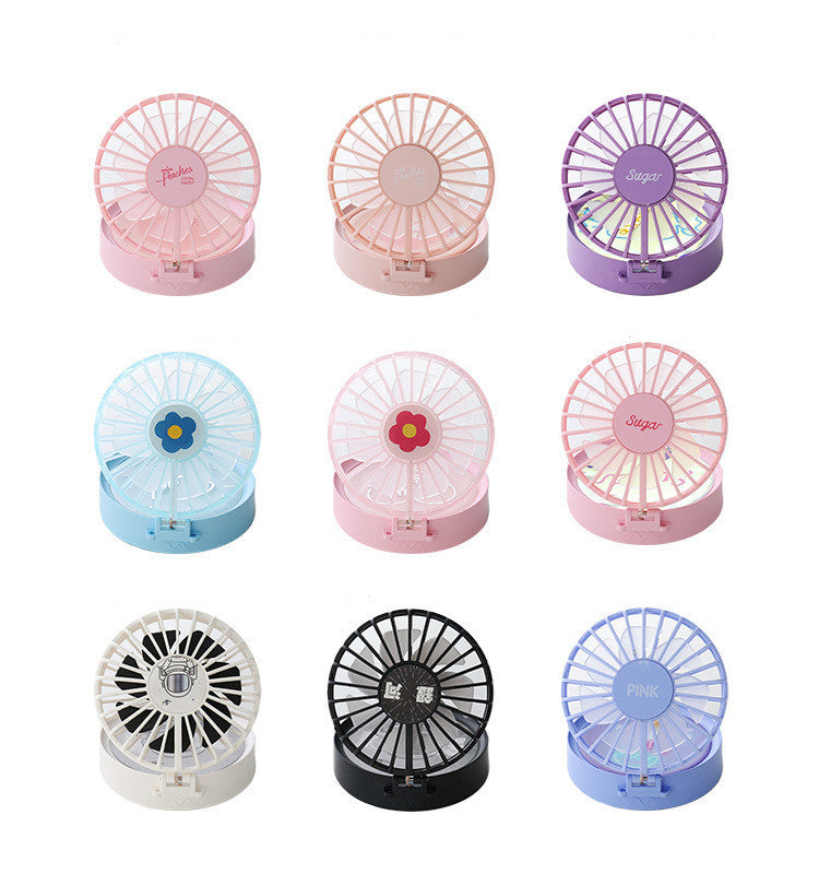 Retro Folding Mini Fan