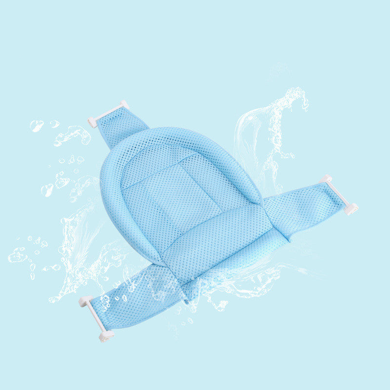 Filet de bain pour bébé en T, support de filet de bain pour nouveau-né, porte-bébé pour baignoire, étagère de bain pour bébé