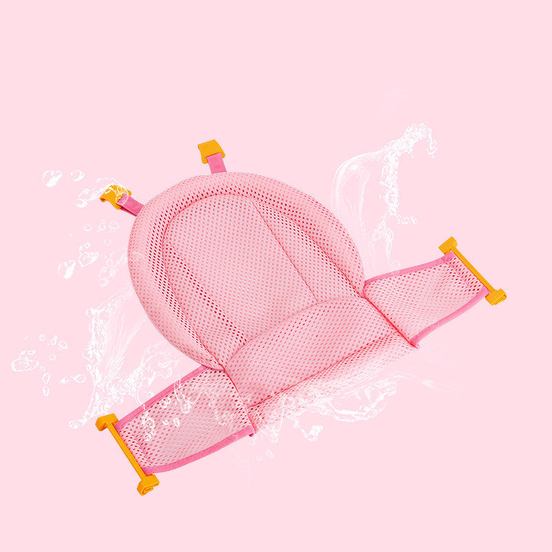 Filet de bain pour bébé en T, support de filet de bain pour nouveau-né, porte-bébé pour baignoire, étagère de bain pour bébé
