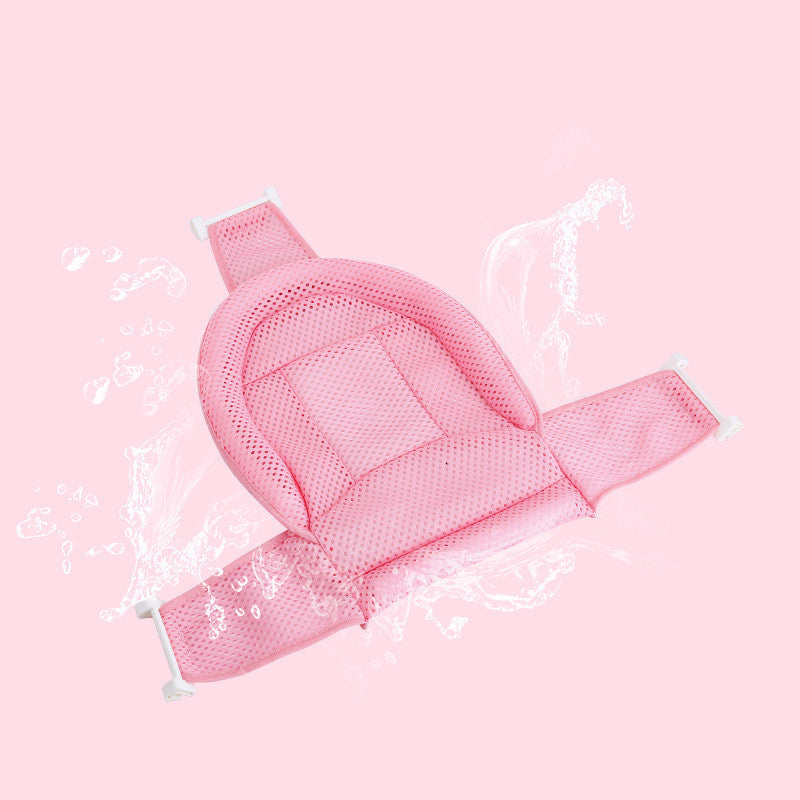 Filet de bain pour bébé en T, support de filet de bain pour nouveau-né, porte-bébé pour baignoire, étagère de bain pour bébé