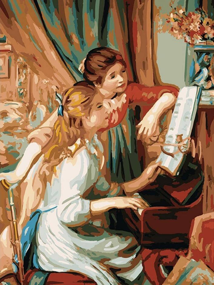 Peinture à l'huile numérique DIY