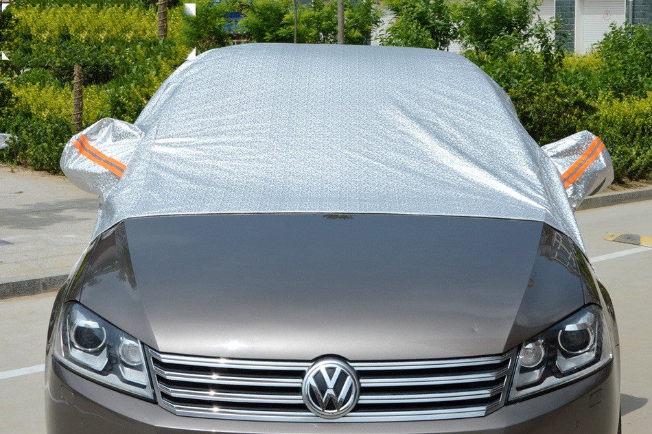 Factory Direct Sales Ding Cool Car Sunshade Mobile Car Awning Sunshade Tarpaulin Sunscreen Snow Automatic Car Clothing Car Cover