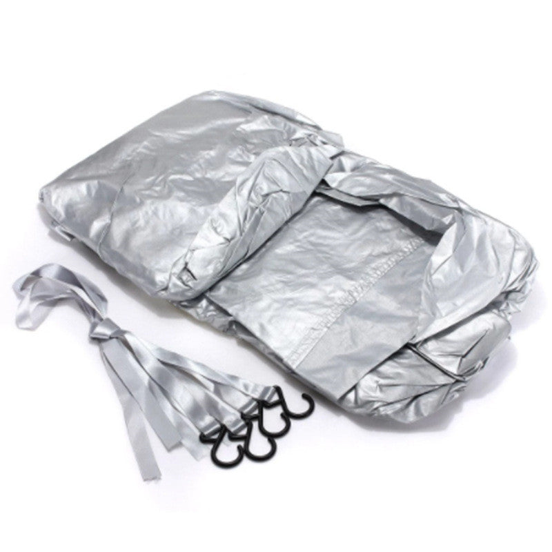 Factory Direct Sales Ding Cool Car Sunshade Mobile Car Awning Sunshade Tarpaulin Sunscreen Snow Automatic Car Clothing Car Cover