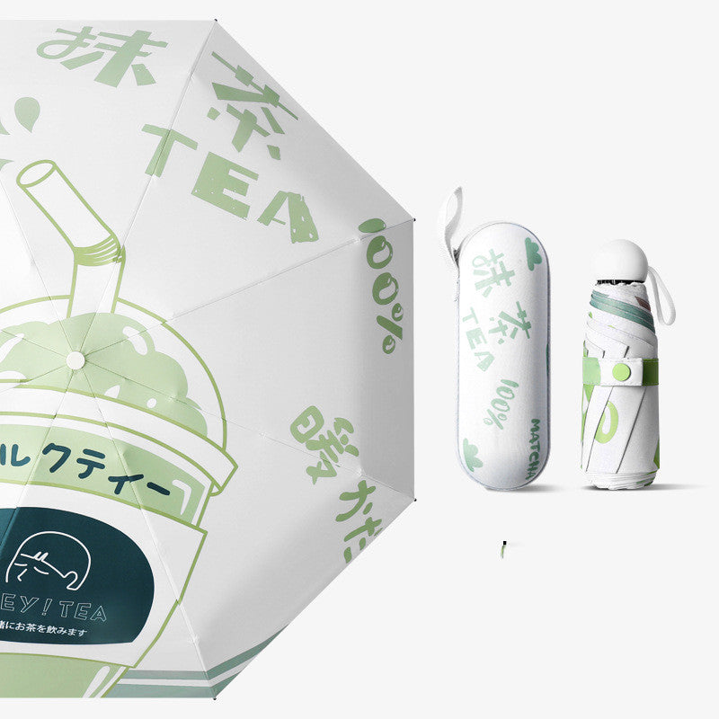 Sun Umbrella Female Sunscreen UV Protection Rain And Sun Dual-purpose