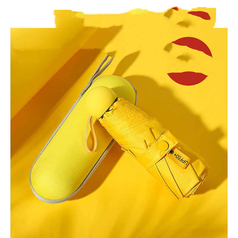 Sun Umbrella Female Sunscreen UV Protection Rain And Sun Dual-purpose