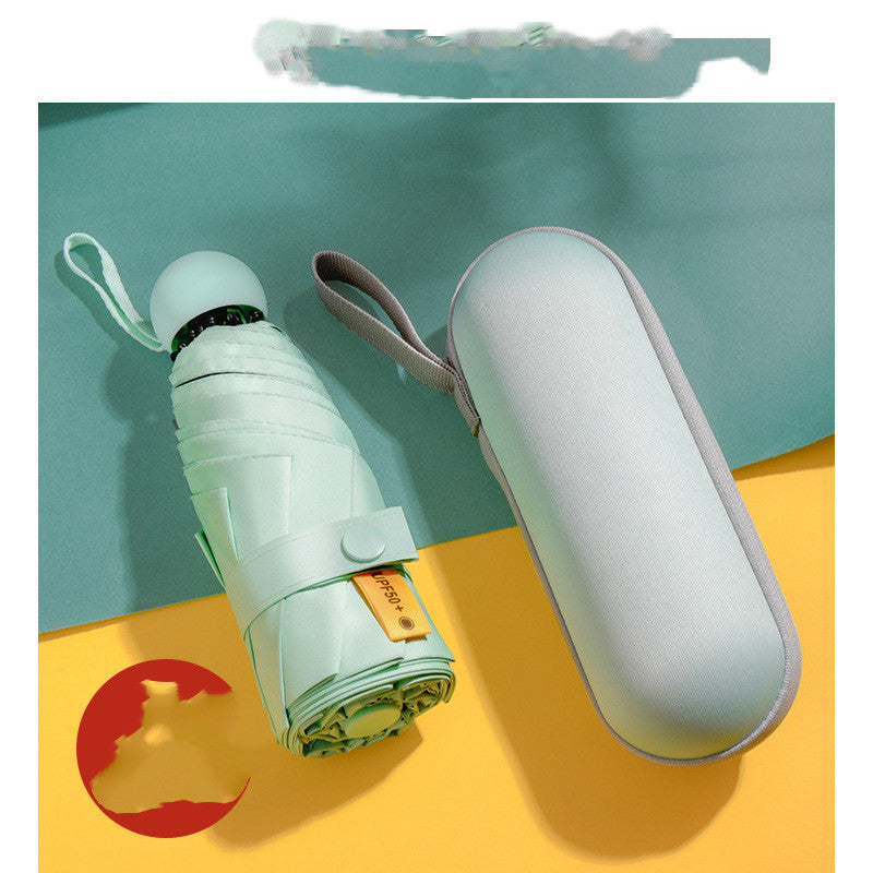 Sun Umbrella Female Sunscreen UV Protection Rain And Sun Dual-purpose