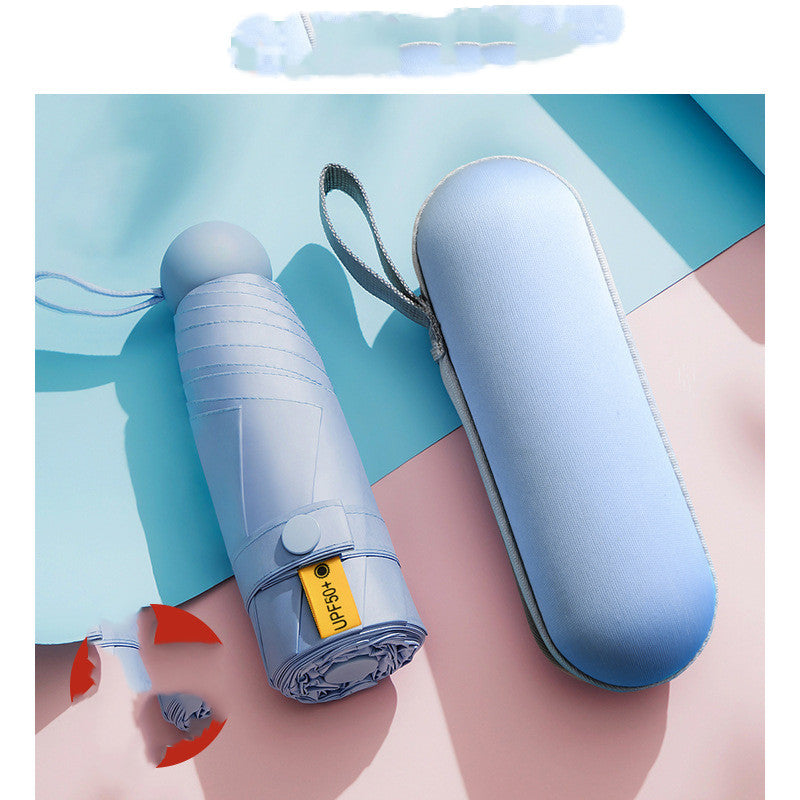 Sun Umbrella Female Sunscreen UV Protection Rain And Sun Dual-purpose