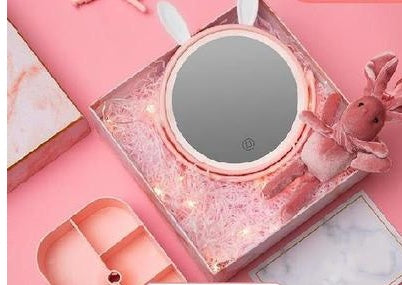 Install The Cup Makeup Mirror With Light