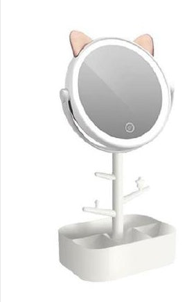 Install The Cup Makeup Mirror With Light