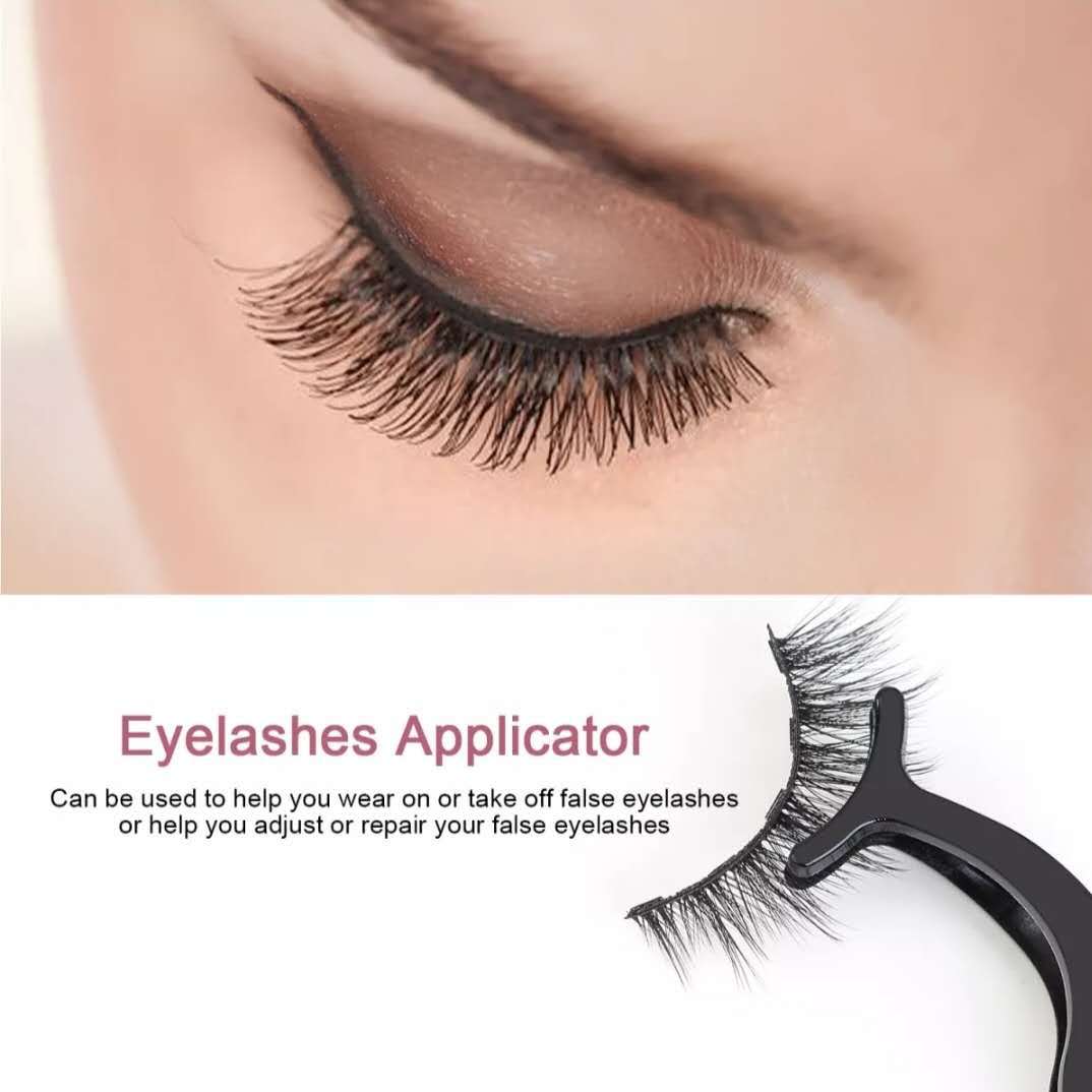 Liquid Eyeliner Magnetic False Eyelashes Set Five Pairs Of Glue-free Magnetic Eyelashes